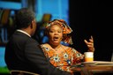 Nobel Laureate Leymah Gbowee speaks at WCC Peace Plenary 