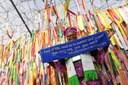 Oraciones por la paz en Imjingak. Oubunmi Adedoyin Badejo de Nigeria. El Consejo Mundial de Iglesias visita la frontera norcoreana