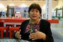 Nora Coloma, de Guatemala. @ Elizabeth Aristizábal/WCC Una voz de América Latina por la paz y la justicia económica